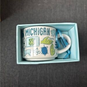 Collectible Starbucks Mini Michigan Mug - new in box